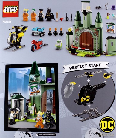LEGO Super Heroes Batman i ucieczka Jokera (76138) [KLOCKI]