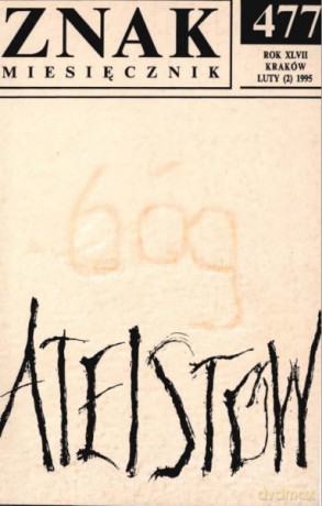 Miesięcznik Znak. Numer 477 [KSIĄŻKA]