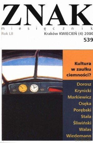 Miesięcznik Znak. Numer 539 [KSIĄŻKA]