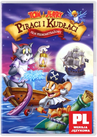Tom i Jerry: Piraci i Kudłaci [DVD]
