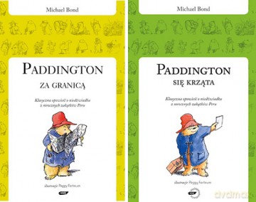 Paddington się krząta + Paddington za granicą do czerwonego misia [KSIĄŻKA]