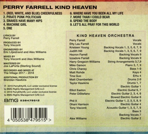 Perry Farrell: Kind Heaven [CD]