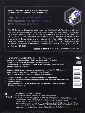 Chopin. The Space Concert [DVD]+[CD]