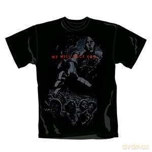 Queen: We Will Rock You Black, Mens (L) [T-SHIRT]