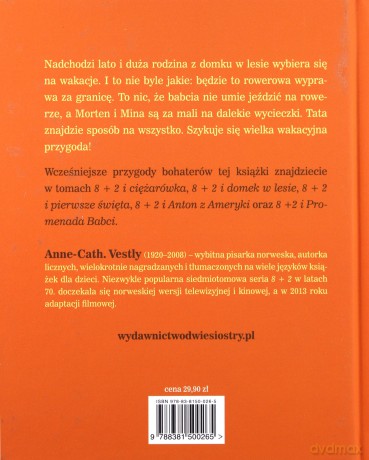 8+2 i wycieczka rowerowa do Dani - Anne-Cath. Vestly [KSIĄŻKA]