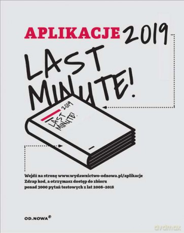Aplikacje last minute 2019 - Bogusław Gąszcz [KSIĄŻKA]