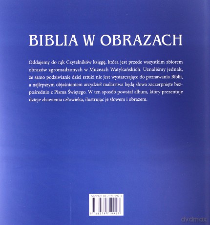 Biblia w obrazach z Muzeów Watykańskich - Paweł Tkaczyk [KSIĄŻKA]