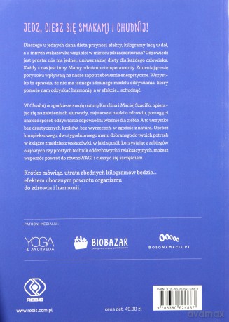 Chudnij w zgodzie ze swoją naturą - Karolina Szaciłło, Maciej Szaciłło [KSIĄŻKA]
