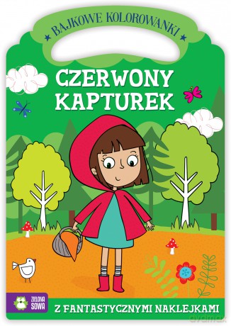 Czerwony Kapturek. Bajkowe kolorowanki [KSIĄŻKA]