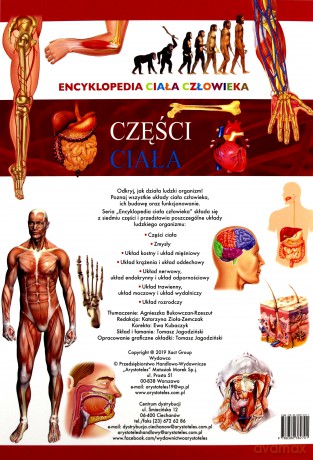 Części ciała. Encyklopedia ciała człowieka [KSIĄŻKA]