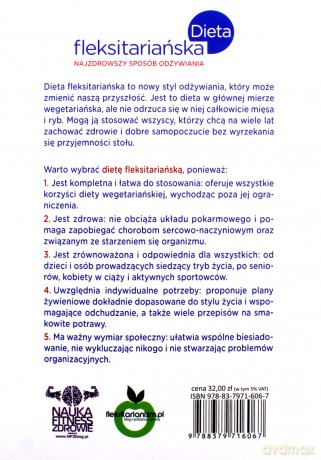 Dieta fleksitariańska. Najzdrowszy sposób odżywiania - Lucia Bacciottini, Marta Colombo Traxler [KSIĄŻKA]