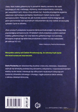 Dieta niski indeks glikemiczny - Daria Pociecha [KSIĄŻKA]