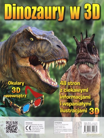 Dinozaury w 3D. Fakty i ciekawostki [KSIĄŻKA]