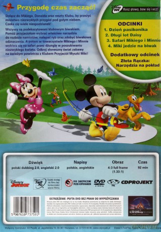 Klub Przyjaciół Myszki Miki: Zabawa na świeżym powietrzu (Disney Junior) [DVD]