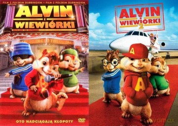 Alvin i wiewiórki / Alvin i wiewiórki 2 Pakiet [2DVD]