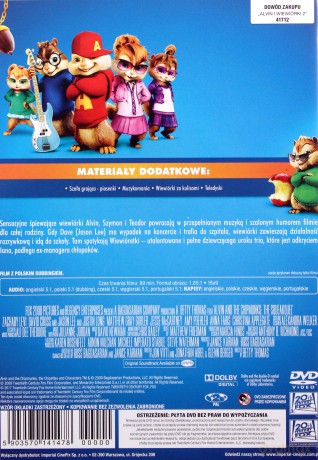 Alvin i wiewiórki / Alvin i wiewiórki 2 Pakiet [2DVD]