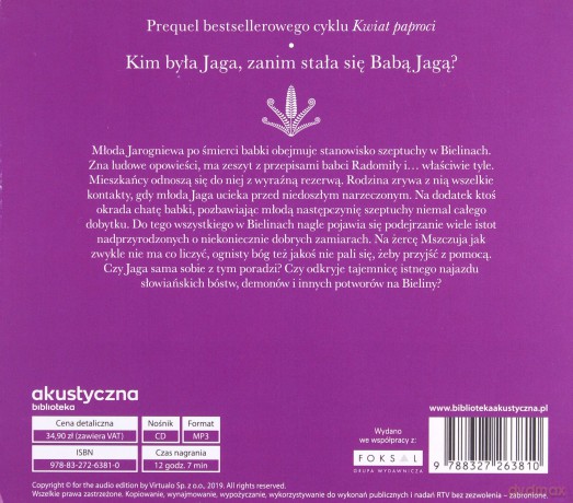 Jaga. Kwiat paproci 0,5 - Katarzyna Berenika Miszczuk [AUDIOBOOK]