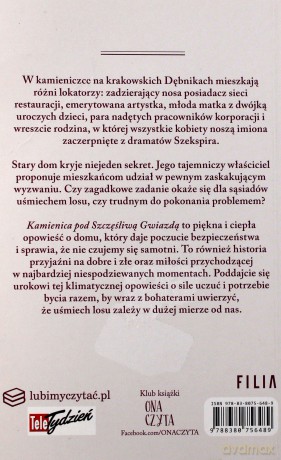 Kamienica pod szczęśliwą gwiazdą. Uśmiech losu (Tom 1) (pocket) - Agnieszka Krawczyk [KSIĄŻKA]