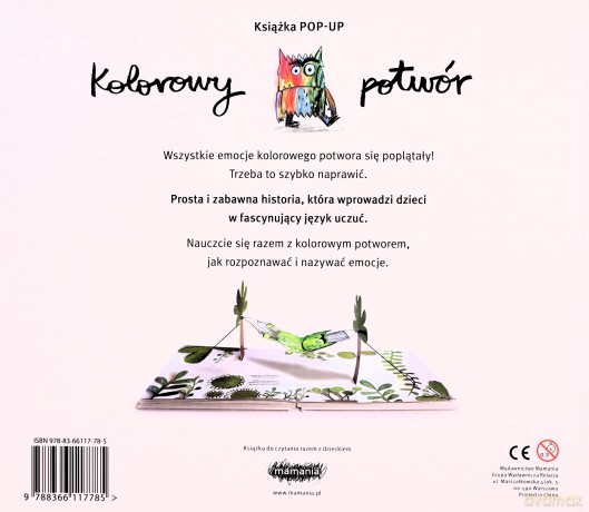 Kolorowy potwór - Anna Llenas [KSIĄŻKA]