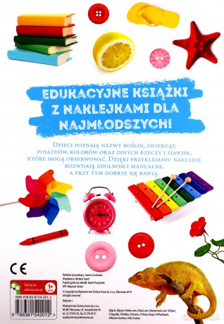 Kolory. Bawię się naklejkami [KSIĄŻKA]