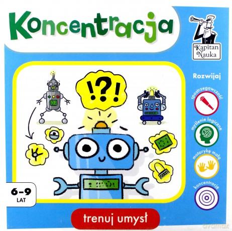 Koncentracja. Kapitan Nauka - Magdalena Przedniczek, Jolanta Zagrajek [GRA]