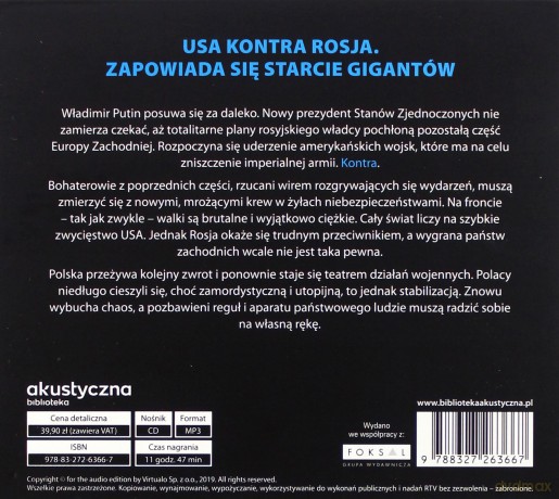 Kontra - Wojtek Miłoszewski [AUDIOBOOK]