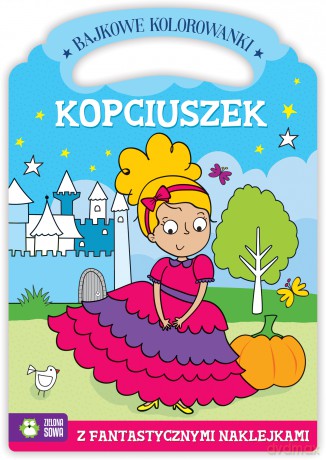 Kopciuszek. Bajkowe kolorowanki [KSIĄŻKA]