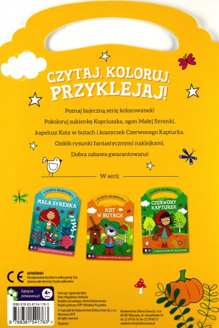 Kopciuszek. Bajkowe kolorowanki [KSIĄŻKA]