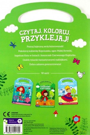 Kot w butach. Bajkowe kolorowanki [KSIĄŻKA]