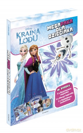Kraina Lodu. Megapaka dla dzieciaka [KSIĄŻKA]