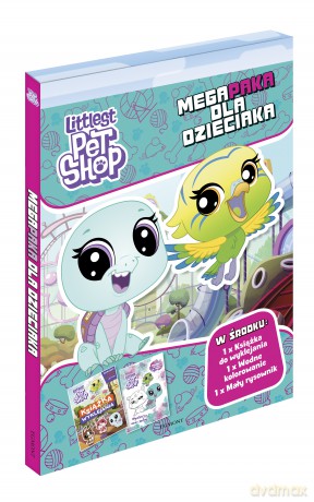 Littlest Pet Shop. Megapaka dla dzieciaka [KSIĄŻKA]
