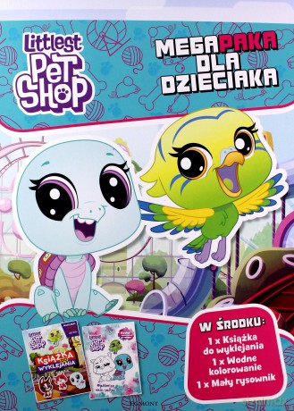 Littlest Pet Shop. Megapaka dla dzieciaka [KSIĄŻKA]