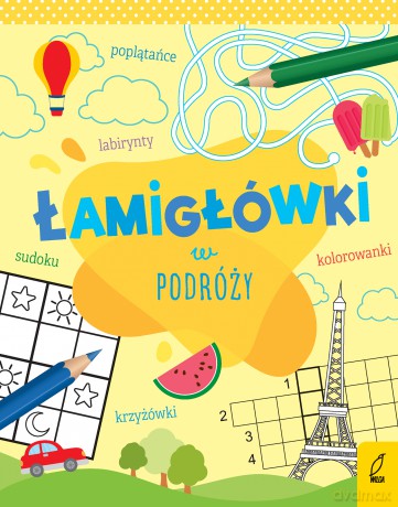 Łamigłówki w podróży [KSIĄŻKA]