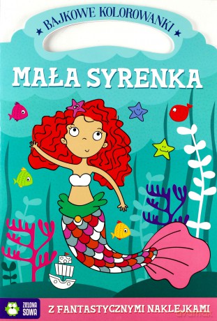 Mała syrenka. Bajkowe kolorowanki [KSIĄŻKA]