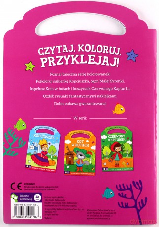 Mała syrenka. Bajkowe kolorowanki [KSIĄŻKA]