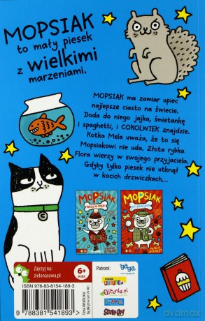 Mopsiak piecze ciasto (Tom 1) - Pamela Butchart [KSIĄŻKA]