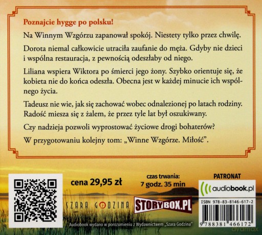 Nadzieja. Winne wzgórze (Tom 2) - Dorota Schrammek [AUDIOBOOK]