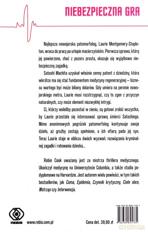 Niebezpieczna gra - Robin Cook [KSIĄŻKA]