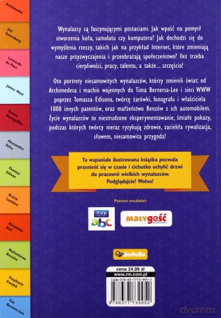Niesamowite przygody wynalazców - Sophie Blitman, Arnaud Clermont [KSIĄŻKA]