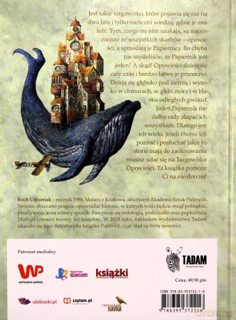 Papiernik. Targowisko opowieści - Roch Urbaniak [KSIĄŻKA]