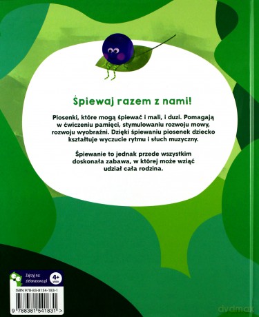 Piosenki przedszkolaka [KSIĄŻKA]