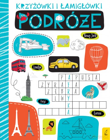 Podróże. Krzyżówki i łamigłówki [KSIĄŻKA]