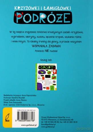 Podróże. Krzyżówki i łamigłówki [KSIĄŻKA]