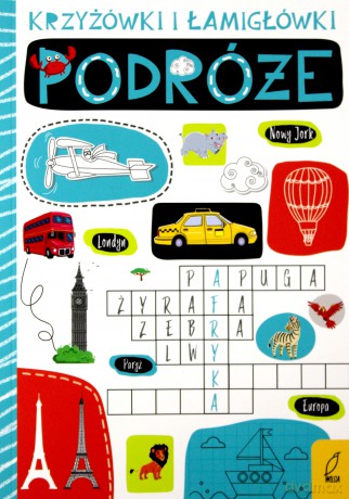 Podróże. Krzyżówki i łamigłówki [KSIĄŻKA]