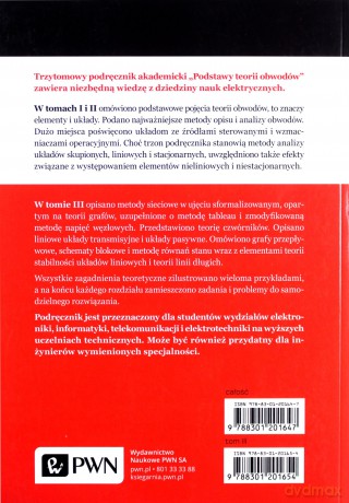 Podstawy teorii obwodów (Tom 3) - Jerzy Osiowski, Jerzy Szabatin [KSIĄŻKA]