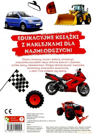 Pojazdy. Bawię się naklejkami [KSIĄŻKA]