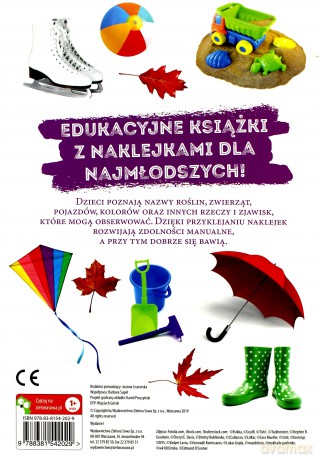 Pory roku. Bawię się naklejkami [KSIĄŻKA]