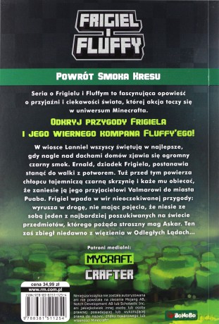 Powrót Smoka Kresu. Frigiel i Fluffy (Tom 1) - Nicolas Digard [KSIĄŻKA]