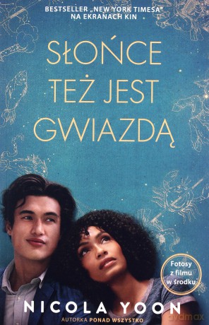 Słońce też jest gwiazdą (okładka filmowa) - Nicola Yoon [KSIĄŻKA]