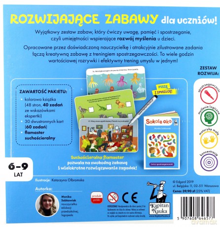 Sokole Oko. Kapitan Nauka - Monika Sobkowiak [GRA]